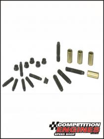 MOROSO MOR-38385 Moroso Oil Pan Stud Kit, Chev Small Block, Bullet Nose Oil Pan, Grade 8, Qty 10 with Nuts